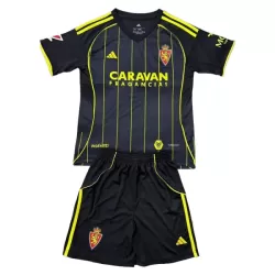 Günstige Real Zaragoza Kindertrikot Auswärts 2025/26 Kurzarm