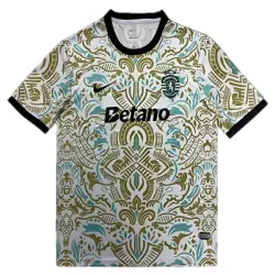 Günstige Sporting Lissabon Herrentrikot 2025/26 Kurzarm Weiße - Speziell