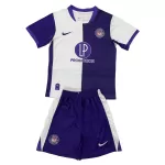 Günstige Toulouse Kindertrikot Heim 2025/26 Kurzarm