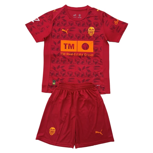 Günstige Valencia CF Kindertrikot Auswärts 2025/26 Kurzarm
