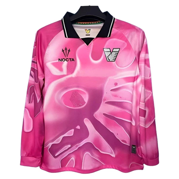 Günstige Venezia Torwart Herrentrikot 2025/26 Langarm Rosa