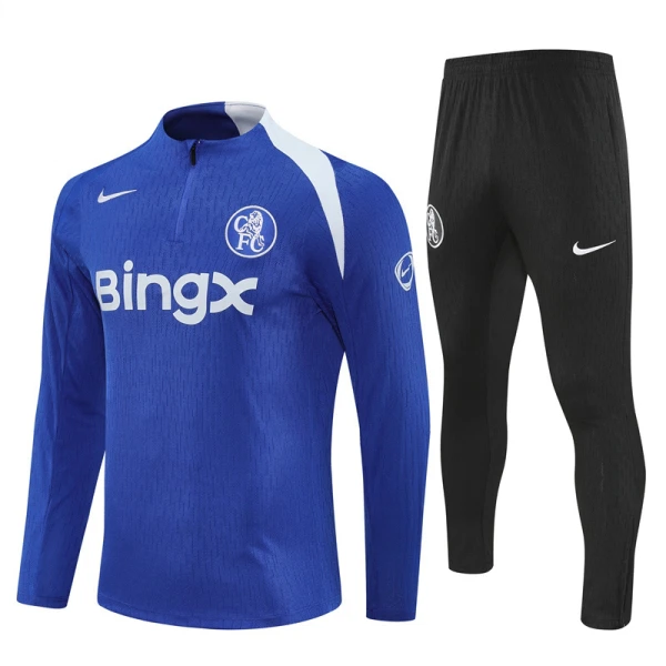 Chelsea Trainingspullover 2025/26 Viertelreißverschluss Blaue