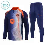 FC Barcelona Trainingspullover Kinder 2025/26 Viertelreißverschluss Blaue
