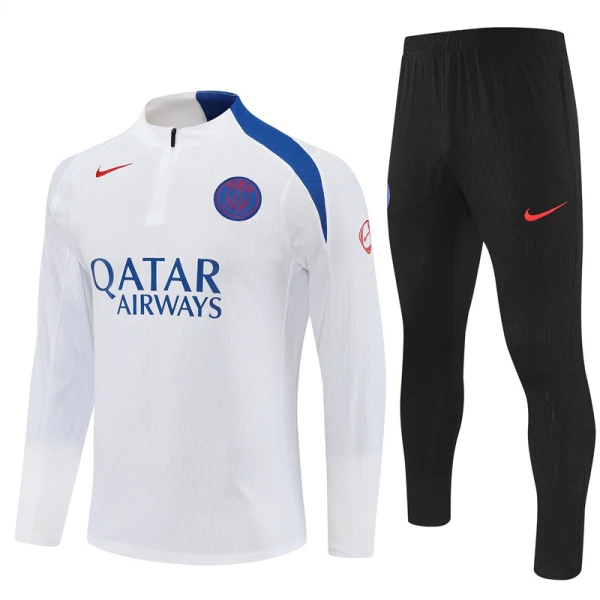 Paris Saint-Germain Trainingspullover 2025/26 Viertelreißverschluss Weiße