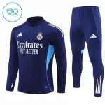 Real Madrid Trainingspullover Kinder 2025/26 Viertelreißverschluss Navy