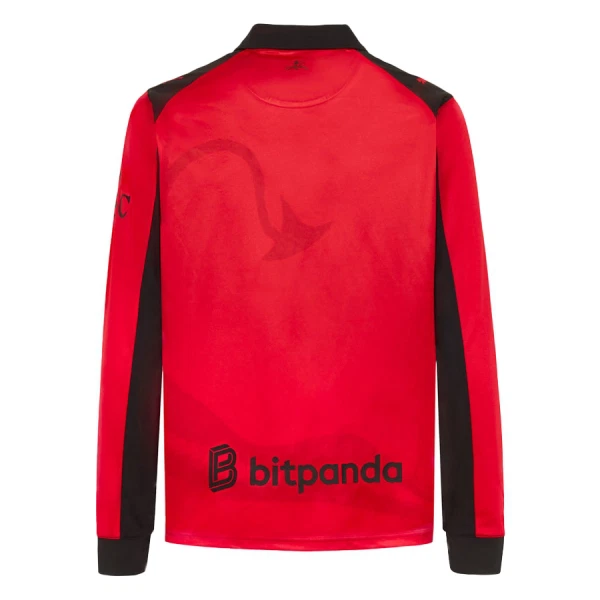 Günstige AC Mailand Herrentrikot Vierte 2025/26 Langarm