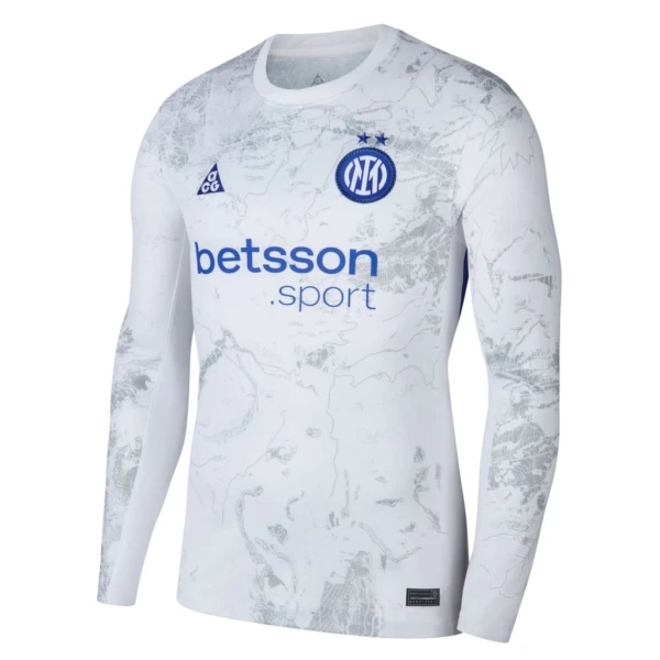 Günstige Inter Mailand Torwart Herrentrikot 2025/26 Langarm