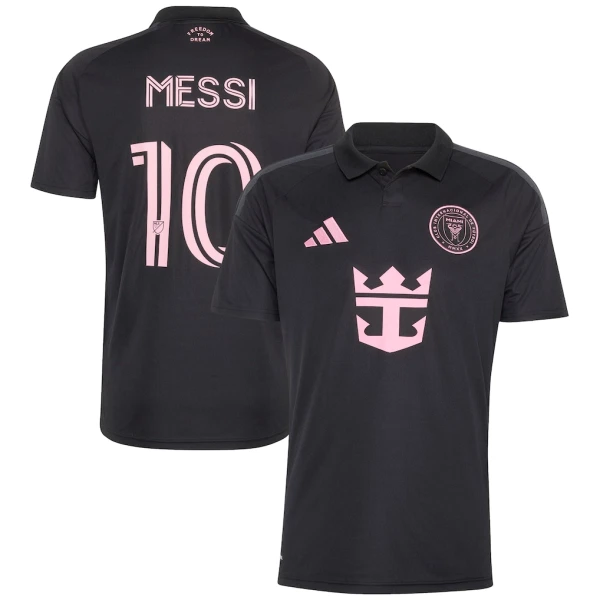 Günstige Inter Miami CF Messi 10 Herrentrikot Auswärts 2026 Kurzarm