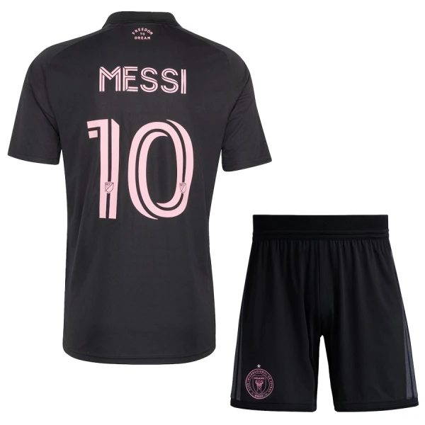Günstige Inter Miami CF Messi 10 Kindertrikot Auswärts 2026 Kurzarm