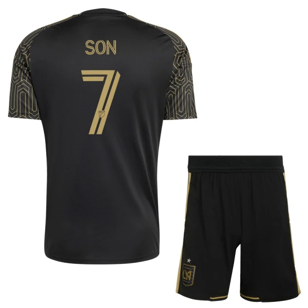 Günstige Los Angeles FC Son 7 Kindertrikot Heim 2026 Kurzarm