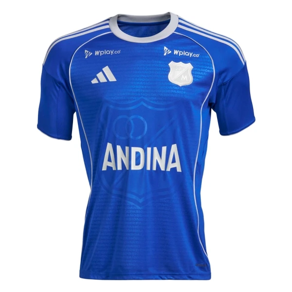 Günstige Millonarios Herrentrikot Heim 2026/27 Kurzarm