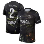 Günstige Paris Saint-Germain Hakimi 2 Night Herrentrikot 2025/26 Kurzarm
