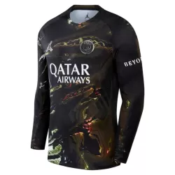 Günstige Paris Saint-Germain Hakimi 2 Night Herrentrikot 2025/26 Langarm