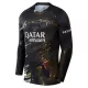 Günstige Paris Saint-Germain Hakimi 2 Night Herrentrikot 2025/26 Langarm