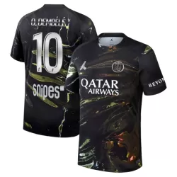 Günstige Paris Saint-Germain O. Dembele 10 Night Herrentrikot 2025/26 Kurzarm