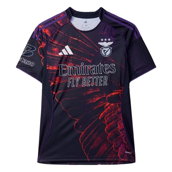 Günstige SL Benfica Herrentrikot Vierte 2025/26 Kurzarm