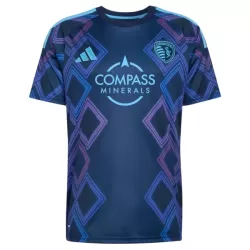 Günstige Sporting Kansas City Herrentrikot Auswärts 2026 Kurzarm