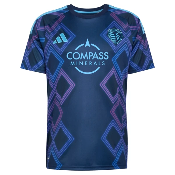 Günstige Sporting Kansas City Herrentrikot Auswärts 2026 Kurzarm