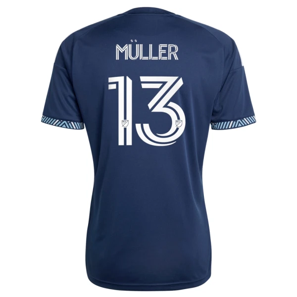 Günstige Vancouver Whitecaps Muller 13 Kindertrikot Auswärts 2026 Kurzarm