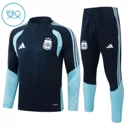 Argentinien Trainingspullover Kinder 2026/27 Viertelreißverschluss Navy
