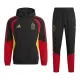 Belgien Trainingsjacke mit Kapuze 2026/27 Schwarze