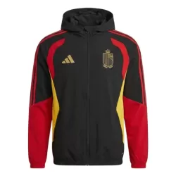 Belgien Trainingsjacke mit Kapuze 2026/27 Schwarze