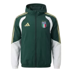 Italien Trainingsjacke mit Kapuze 2026/27 Grüne