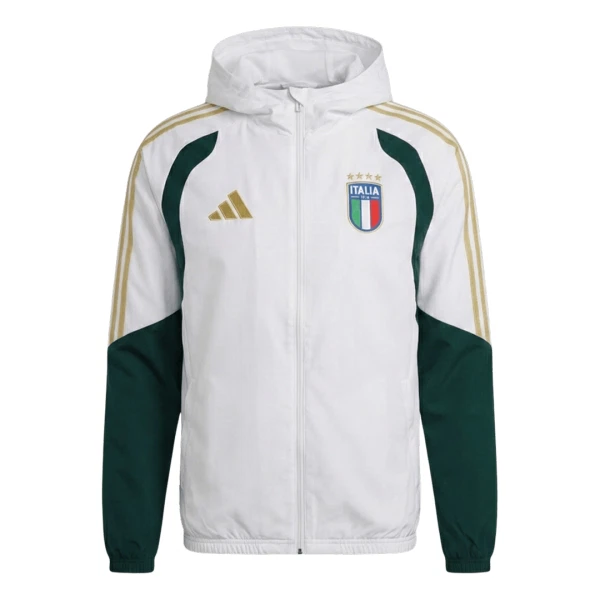 Italien Trainingsjacke mit Kapuze 2026/27 Weiße