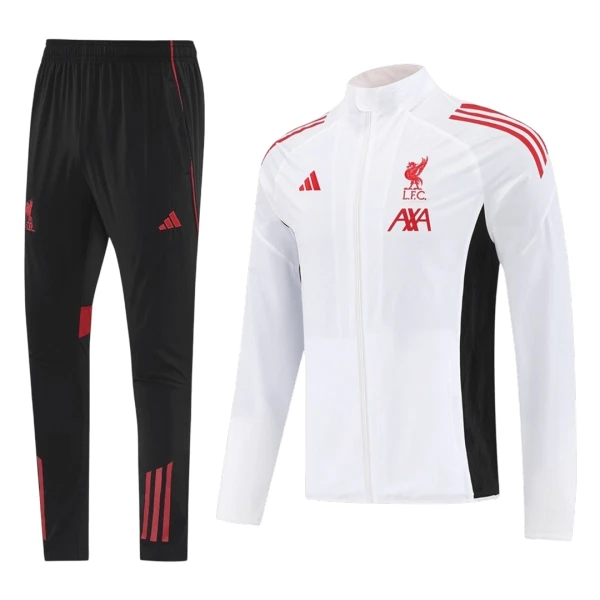 Liverpool Trainingsjackenanzüge 2025/26 Weiße