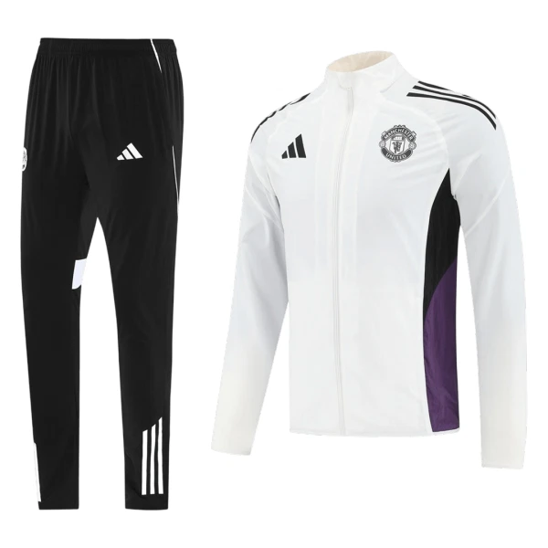 Manchester United Trainingsjackenanzüge 2025/26 Weiße