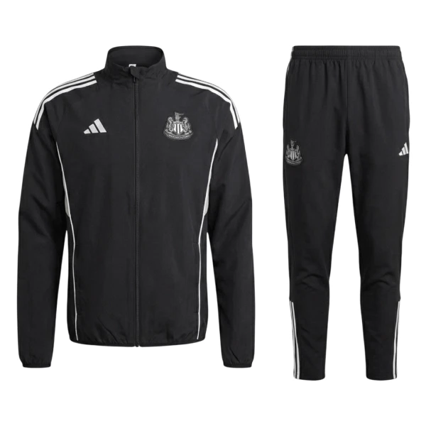 Newcastle United Trainingsjackenanzüge 2025/26 Schwarze