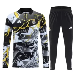Real Madrid Marvel Trainingspullover 2026/27 Viertelreißverschluss Schwarze