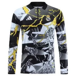Real Madrid Marvel Trainingspullover 2026/27 Viertelreißverschluss Schwarze