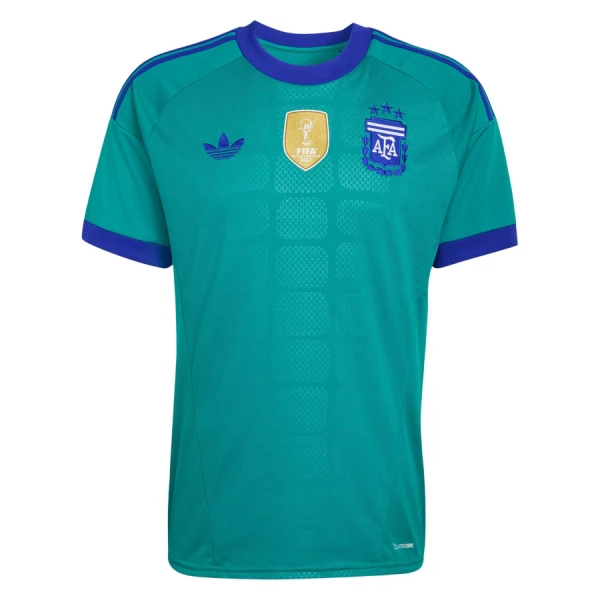Günstige Argentinien Torwart Herrentrikot Auswärts WM 2026 Kurzarm Günstige Argentinien Torwart Herrentrikot Auswärts WM 2026 Kurzarm