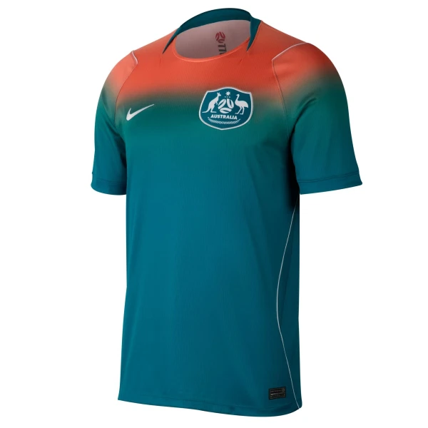 Günstige Australien Herrentrikot Auswärts WM 2026 Kurzarm Günstige Australien Herrentrikot Auswärts WM 2026 Kurzarm