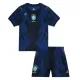 Günstige Brasilien Kindertrikot Auswärts WM 2026 Kurzarm