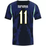 Günstige Brasilien Raphinha 11 Herrentrikot Auswärts WM 2026 Kurzarm