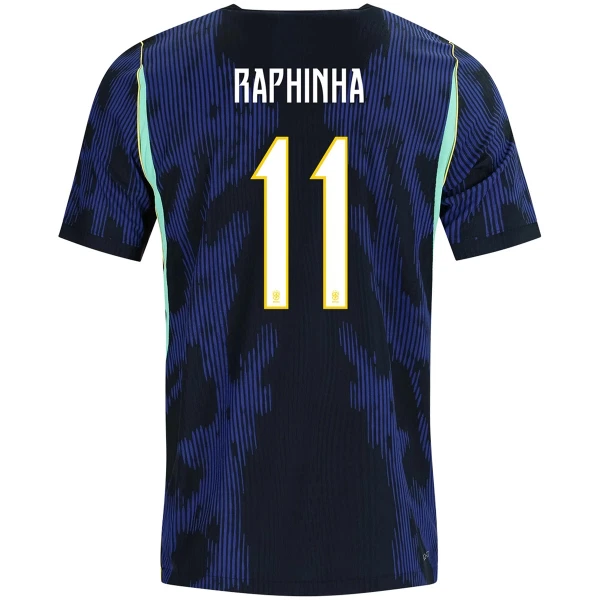 Günstige Brasilien Raphinha 11 Herrentrikot Auswärts WM 2026 Kurzarm