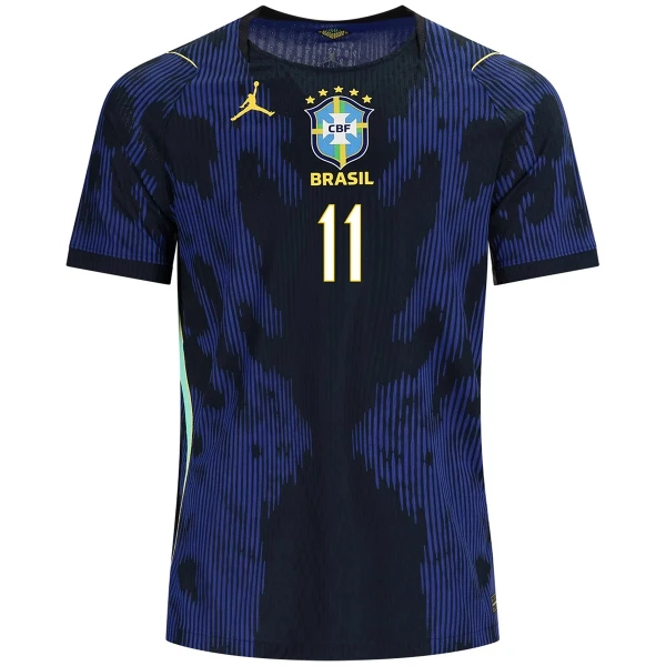 Günstige Brasilien Raphinha 11 Herrentrikot Auswärts WM 2026 Kurzarm