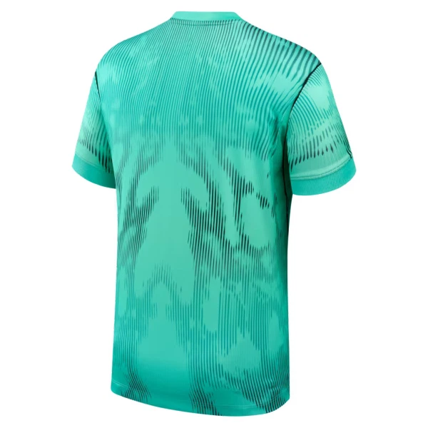 Günstige Brasilien Torwart Herrentrikot Auswärts WM 2026 Kurzarm Grüne
