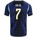 Günstige Brasilien Vini JR. 7 Herrentrikot Auswärts WM 2026 Kurzarm