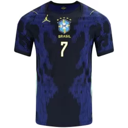 Günstige Brasilien Vini JR. 7 Herrentrikot Auswärts WM 2026 Kurzarm