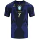 Günstige Brasilien Vini JR. 7 Herrentrikot Auswärts WM 2026 Kurzarm