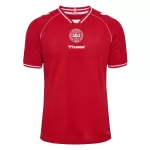 Günstige Dänemark Herrentrikot Heim WM 2026 Kurzarm