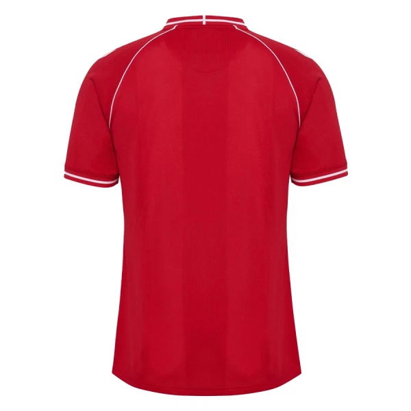 Günstige Dänemark Kindertrikot Heim WM 2026 Kurzarm