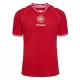 Günstige Dänemark Kindertrikot Heim WM 2026 Kurzarm