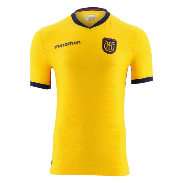 Günstige Ecuador Herrentrikot Heim WM 2026 Kurzarm Günstige Ecuador Herrentrikot Heim WM 2026 Kurzarm