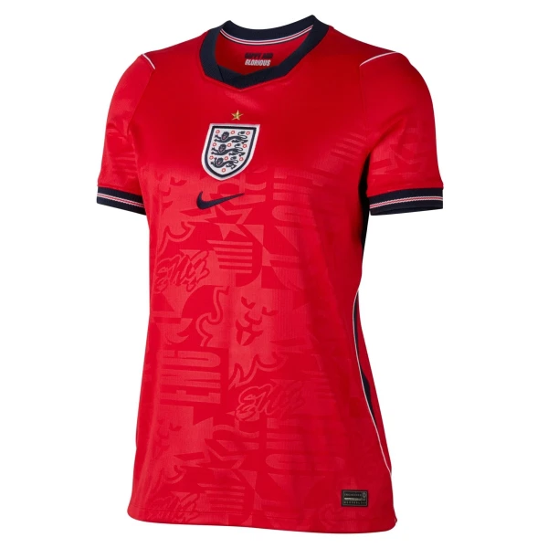 Günstige England Damentrikot Auswärts WM 2026 Kurzarm