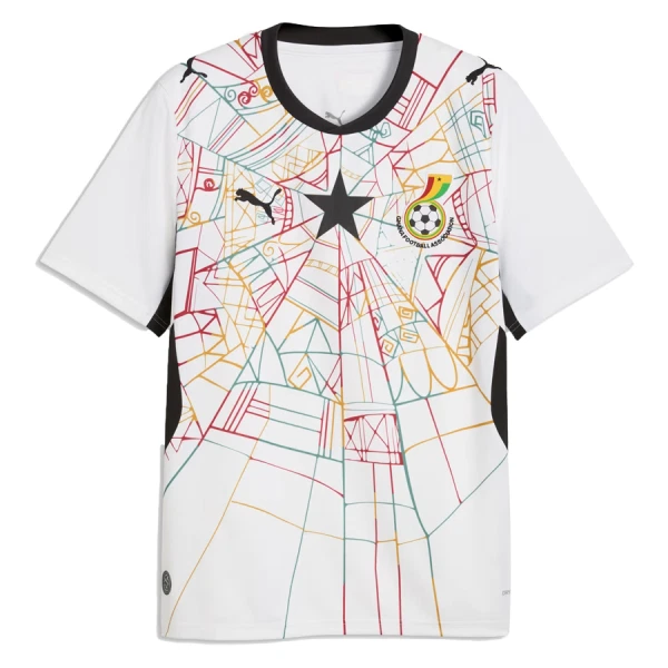 Günstige Ghana Herrentrikot Heim WM 2026 Kurzarm Günstige Ghana Herrentrikot Heim WM 2026 Kurzarm