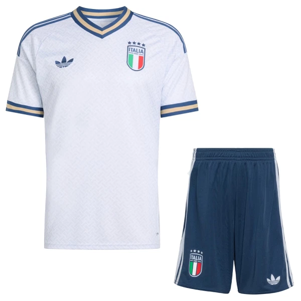 Günstige Italien Kindertrikot Auswärts WM 2026 Kurzarm